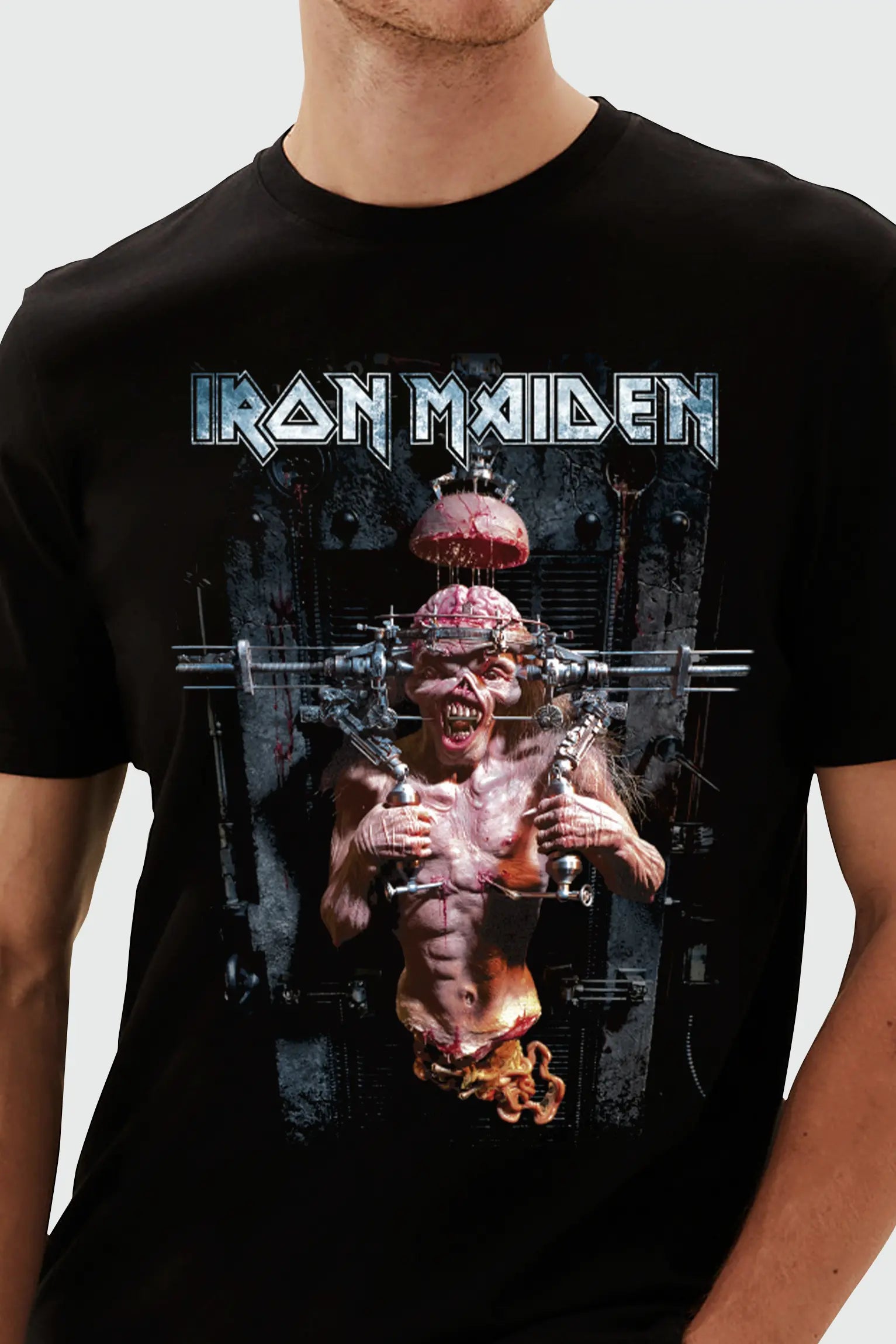 IRON MAIDEN Tシャツ Camiseta Manga Curta Iron Maiden The X Factor – Consulado do Rock