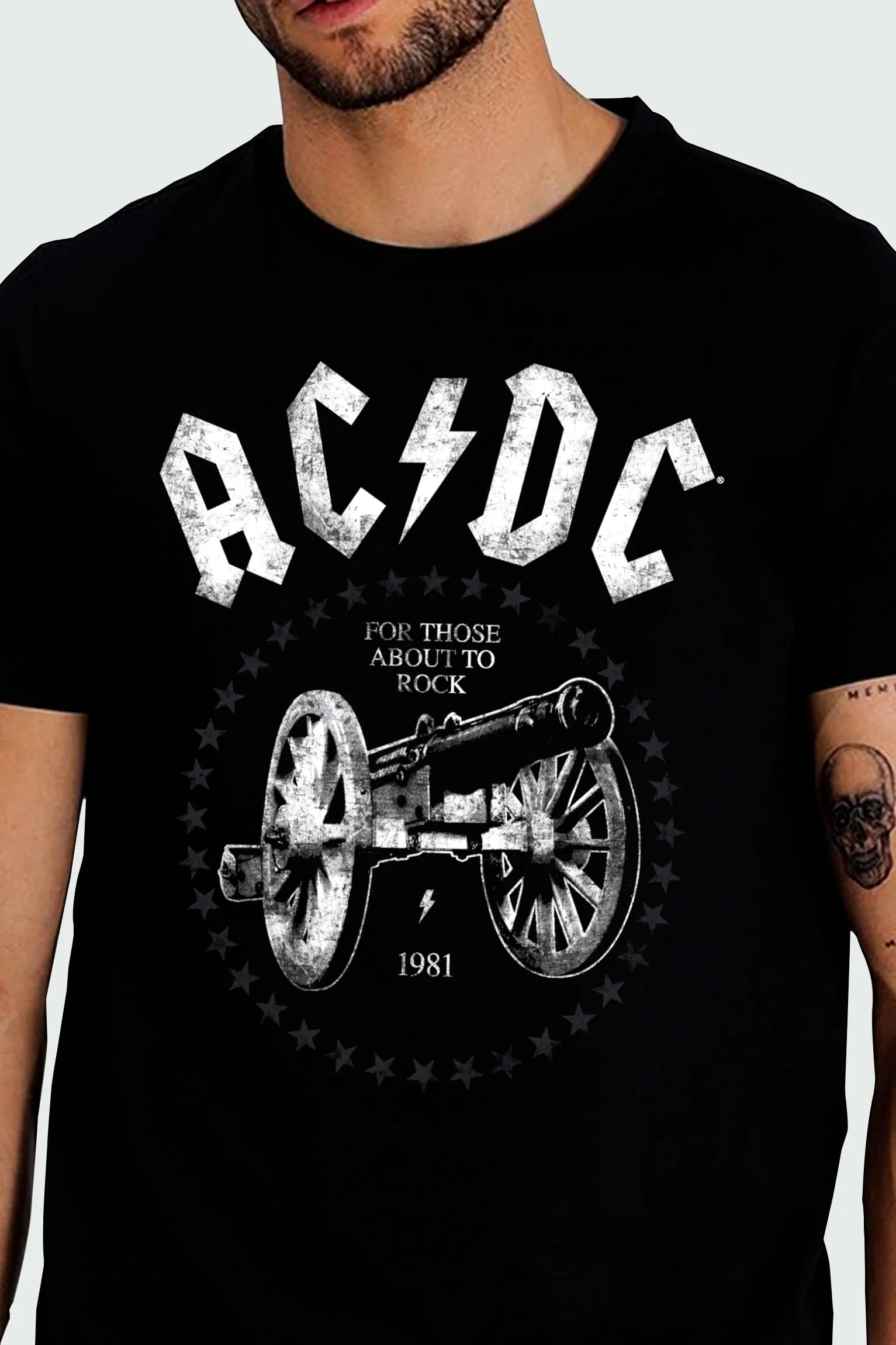 Camiseta Manga Curta AC/DC For Those About To Rock – Consulado do