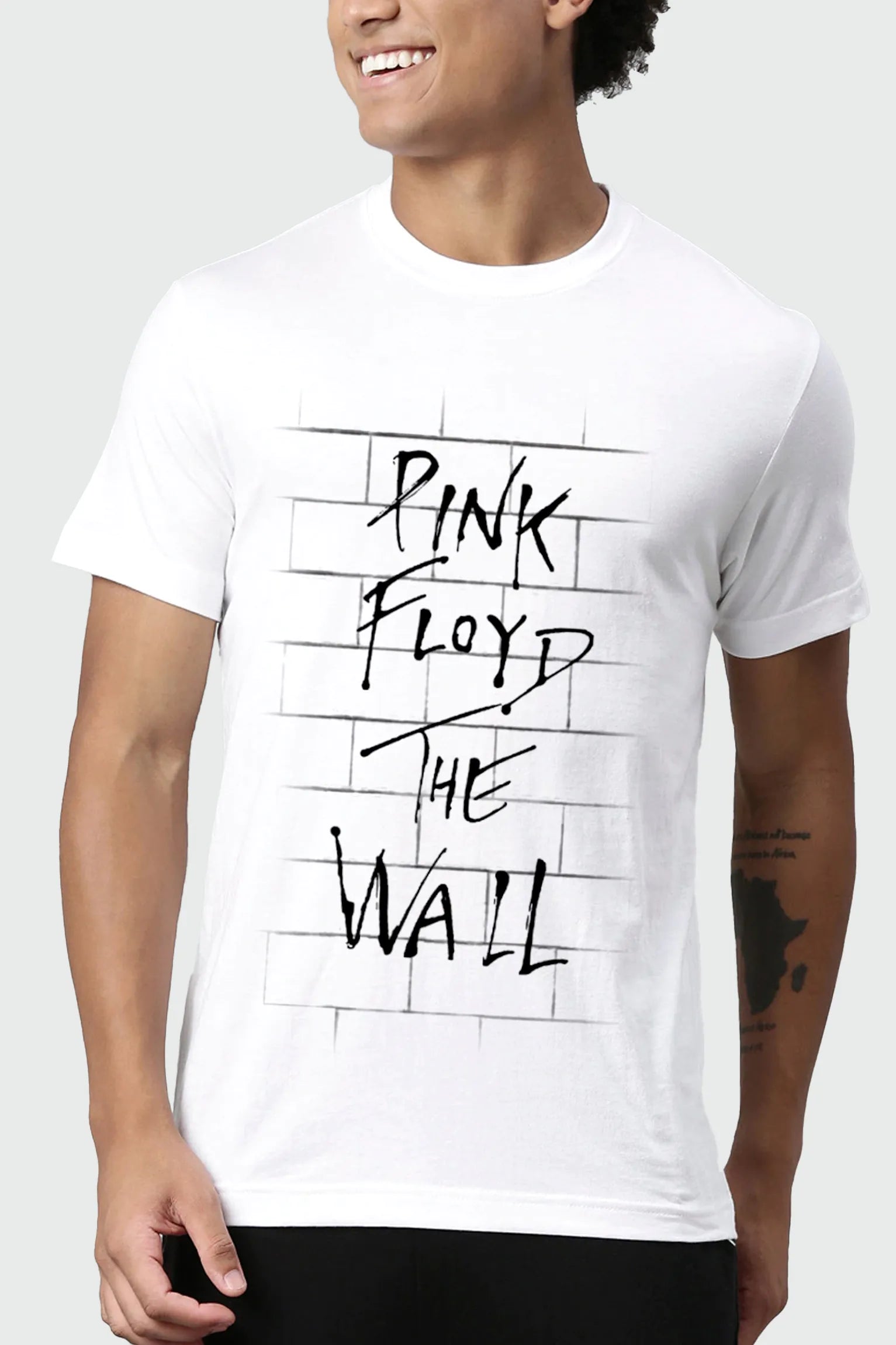 Camiseta Manga Curta Pink Floyd The Wall – Consulado do Rock - Lojista