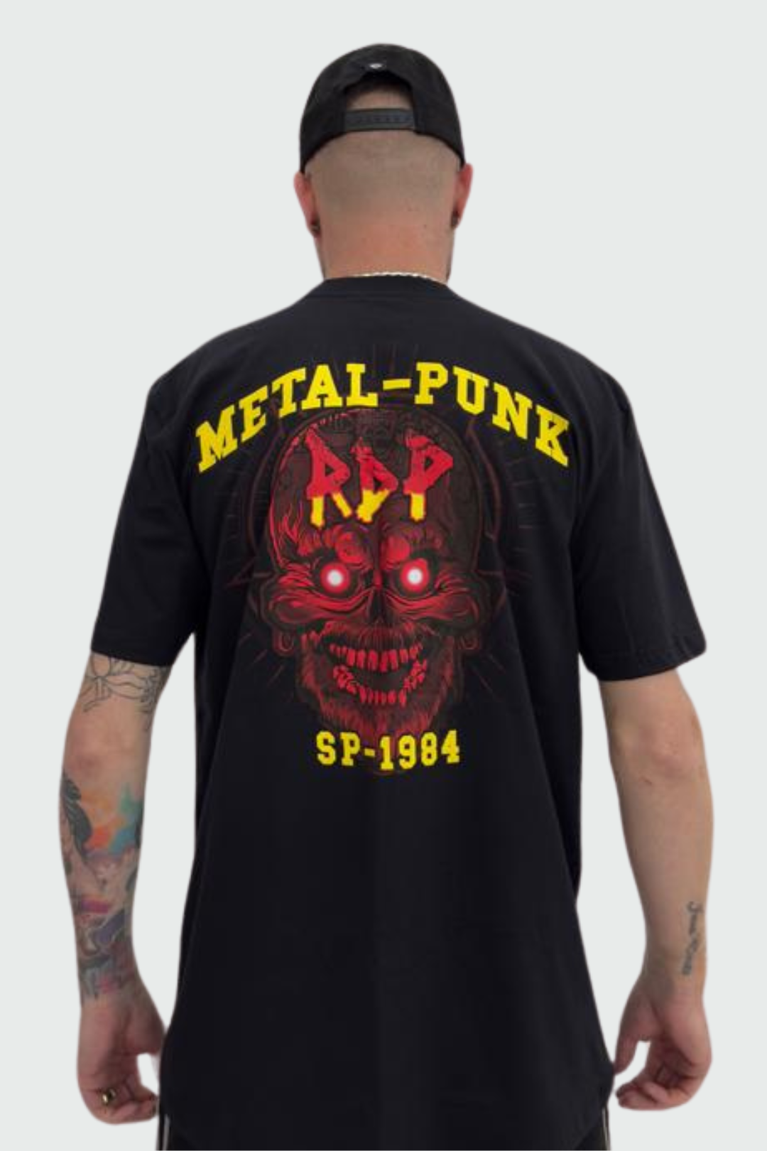 Camiseta Manga Curta Ratos do Porão Metal Punk