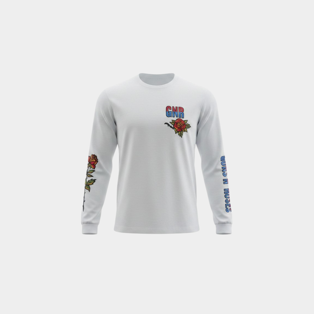 Camiseta Manga Longa Guns N' Roses Appetite For Destruction