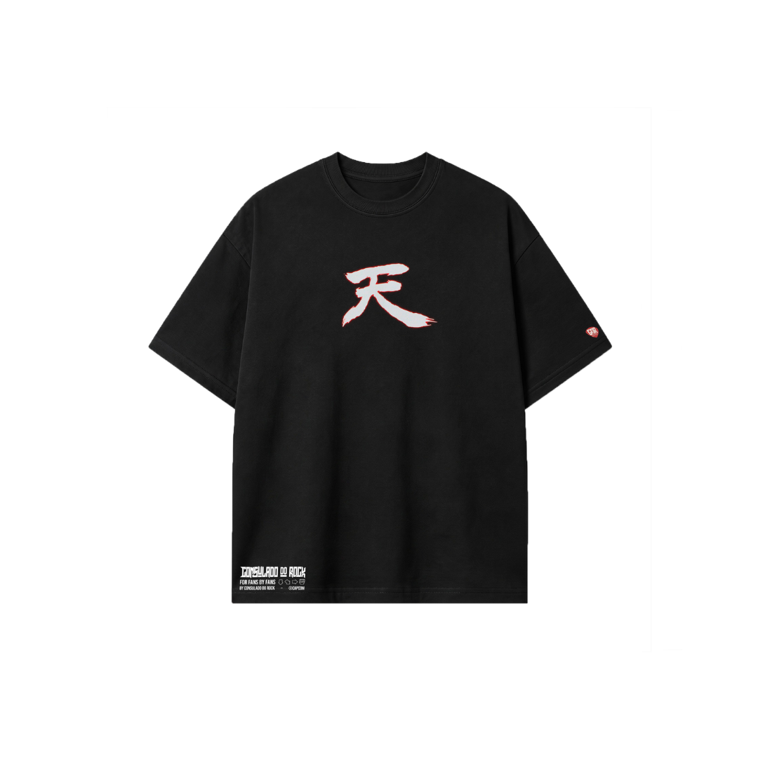 Camiseta Oversized Street Fighter Ryu