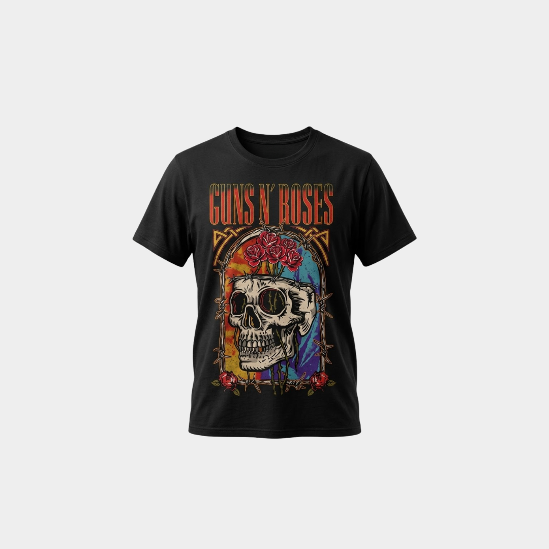 Camiseta Guns N' Roses North American Tour 1991