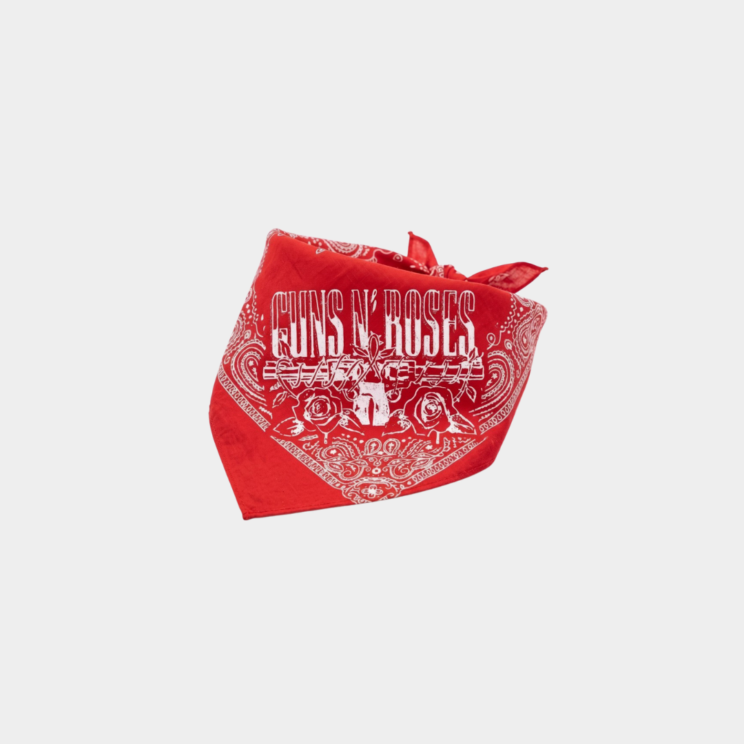 Bandana Guns N' Roses Vermelha
