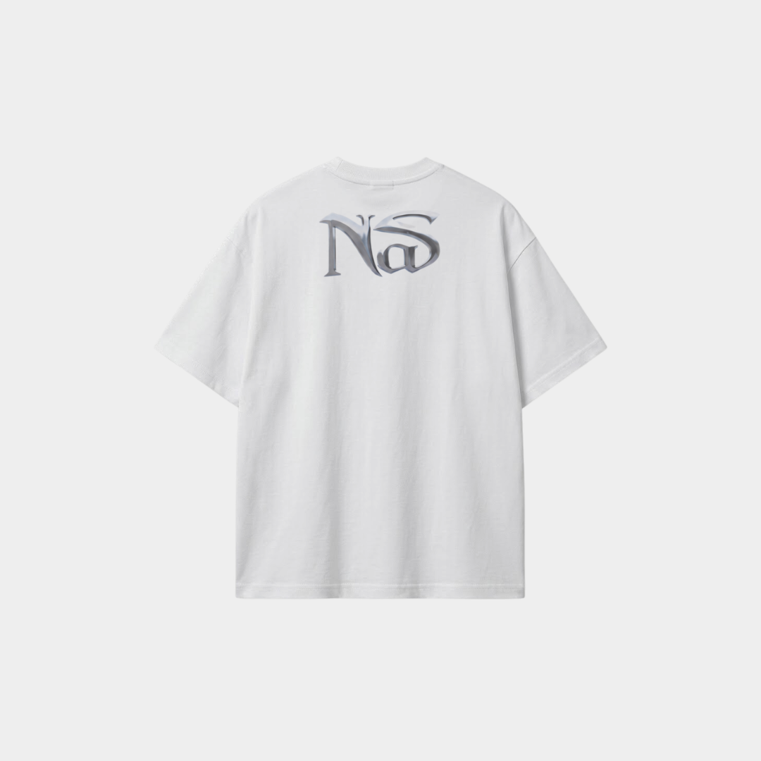 Camiseta Nas Whose World Is This Branca