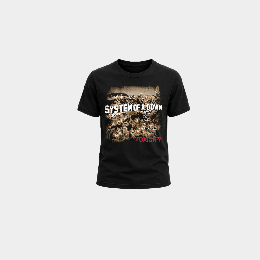 Camiseta Infantil System of a Down Toxicity