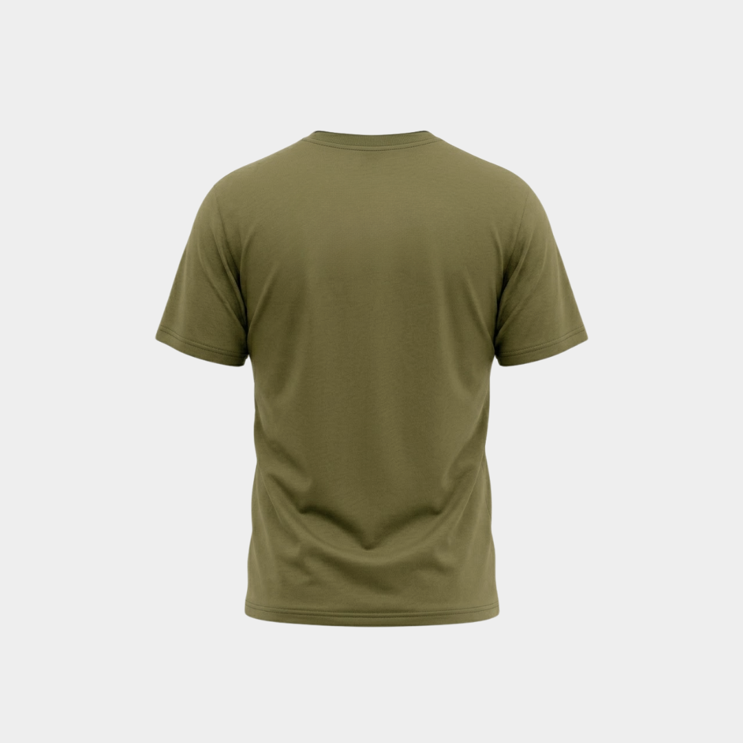 Camiseta Oasis Logo Verde Militar