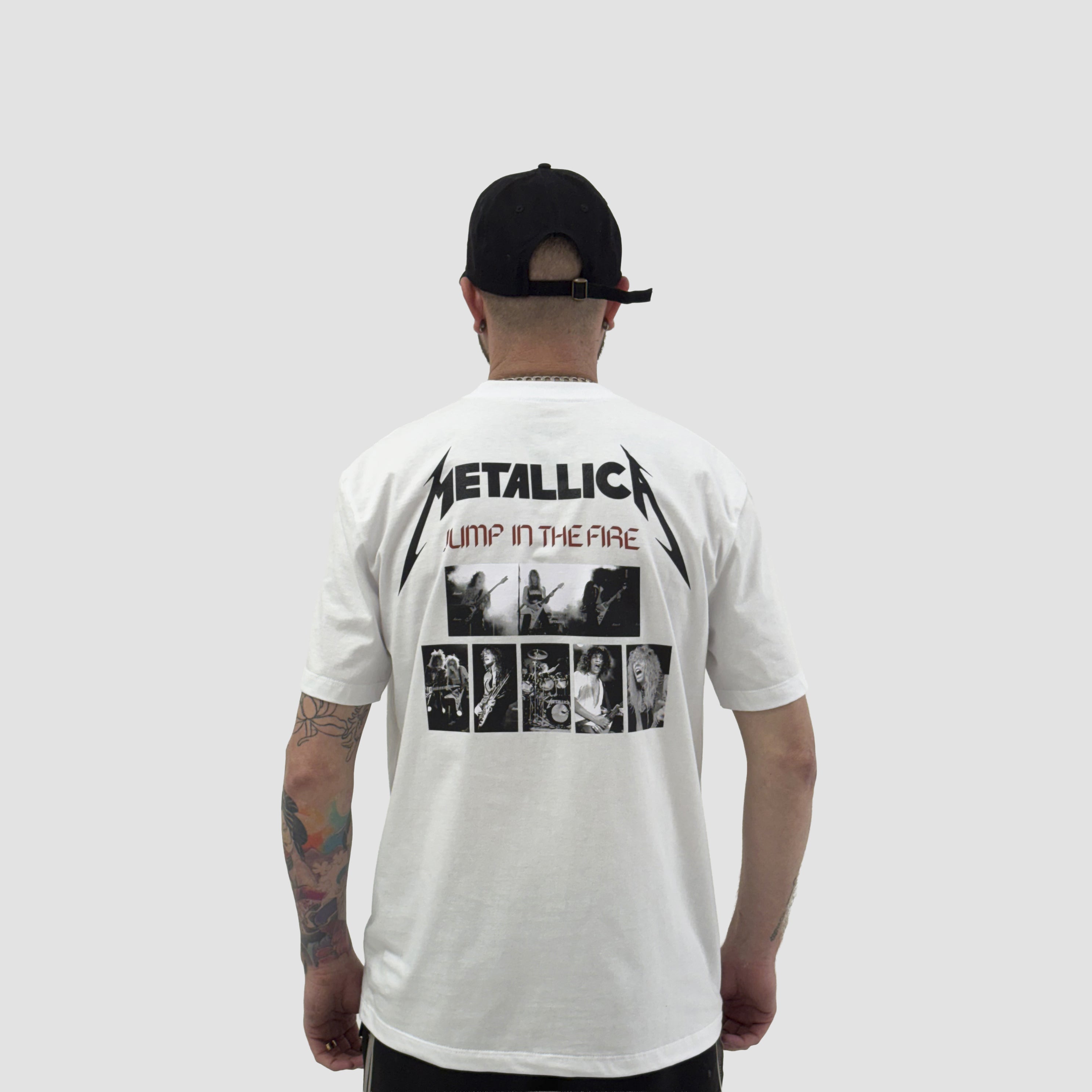 Camiseta Metallica Jump in the Fire | Oficial e Exclusiva