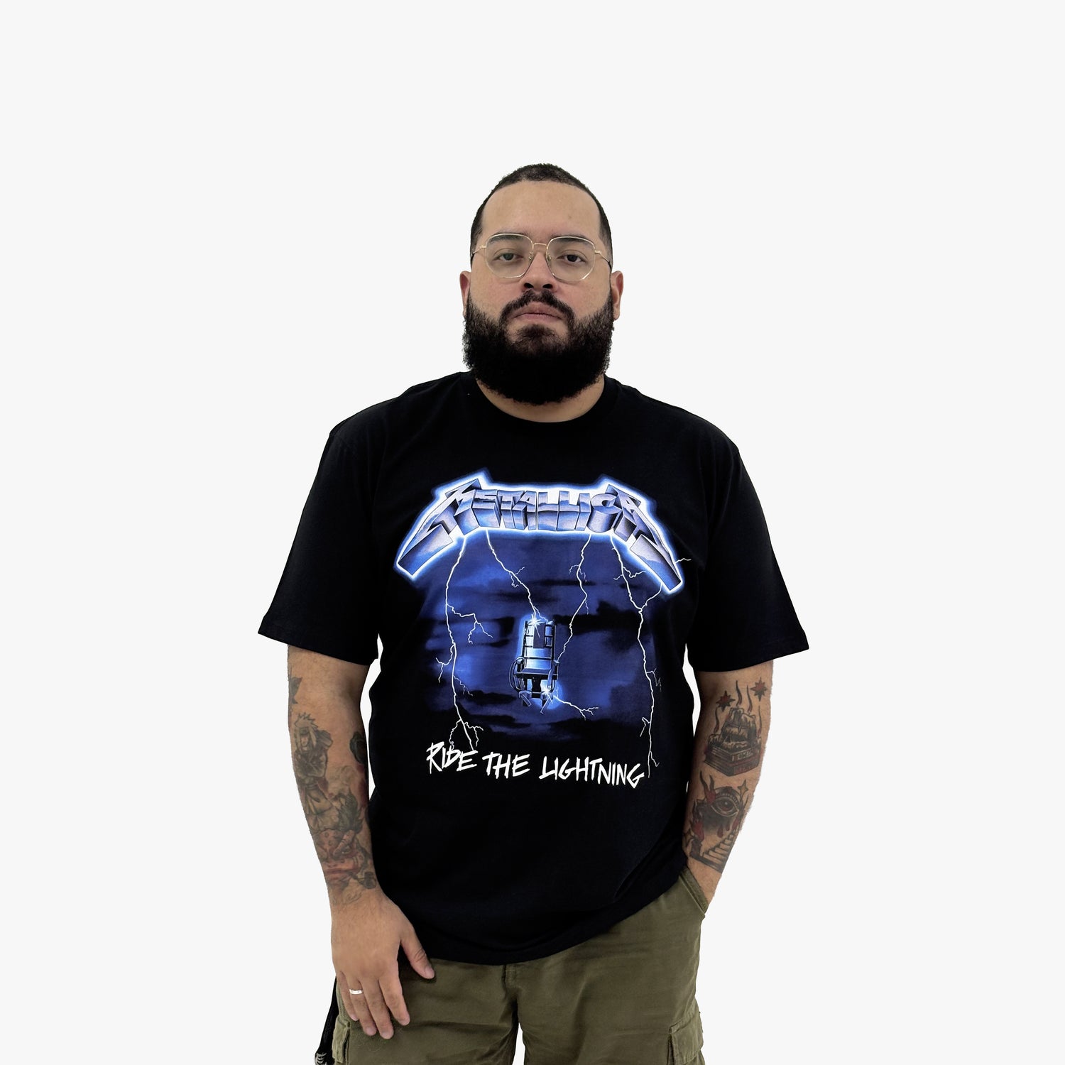 Camiseta Metallica Ride The Lightning