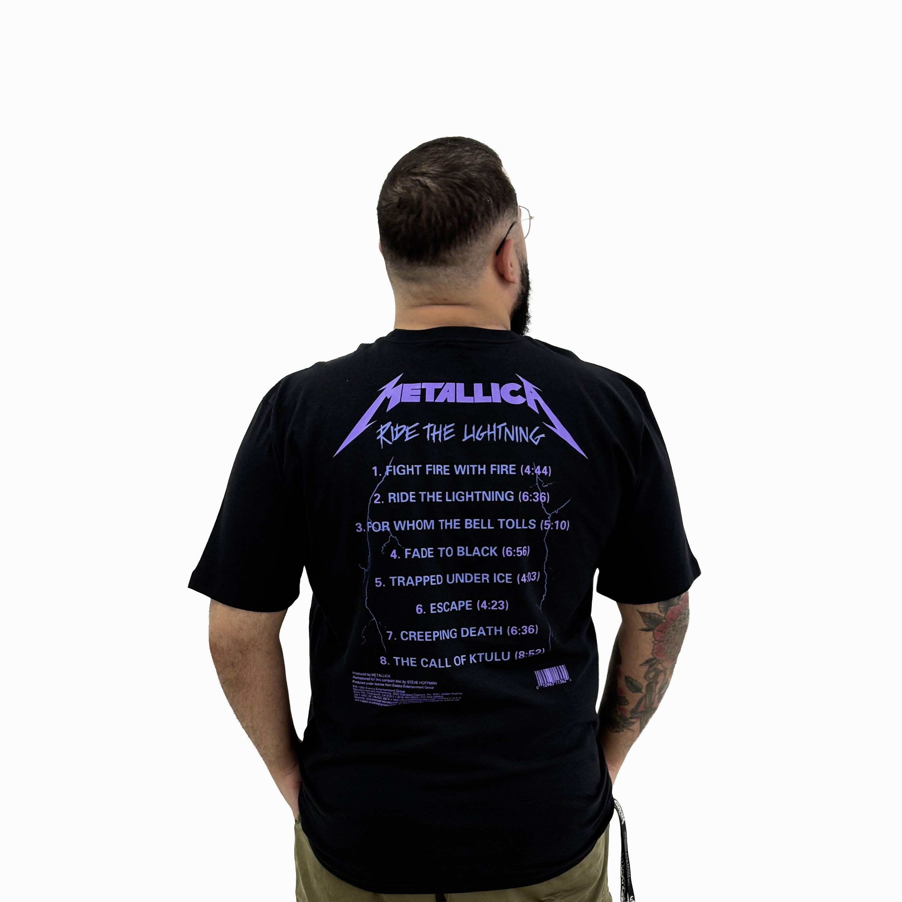 Camiseta Metallica Ride The Lightning | Produto Oficial