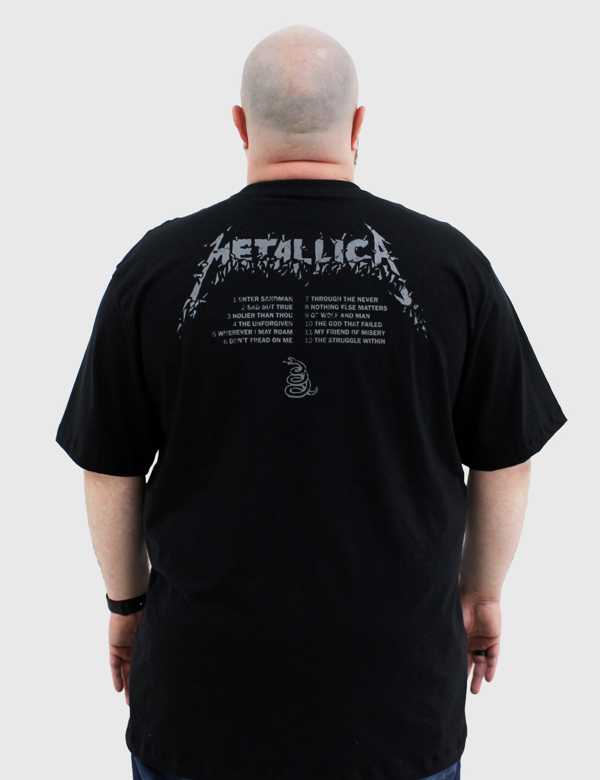 Camiseta Metallica Black Album