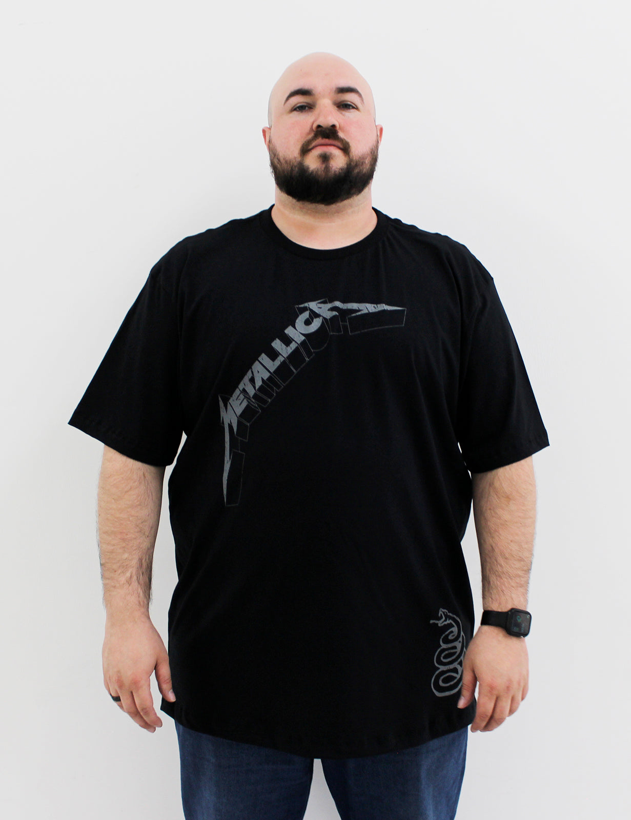 Camiseta Metallica Black Album