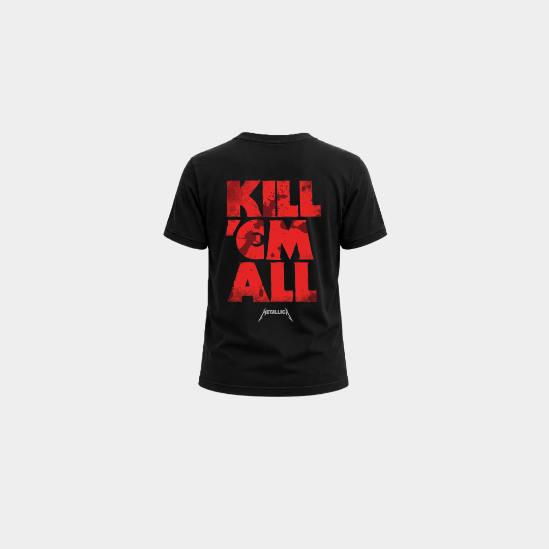 Camiseta Infantil Metallica Kill 'Em All