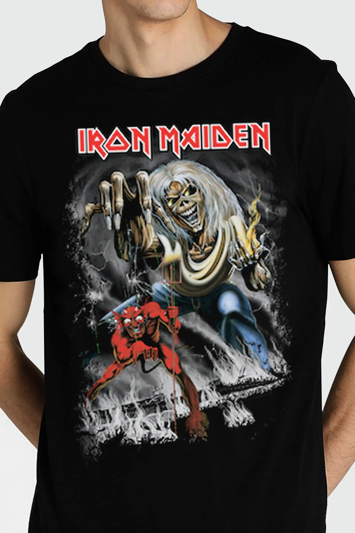 Camiseta Iron Maiden The Number of The Beast