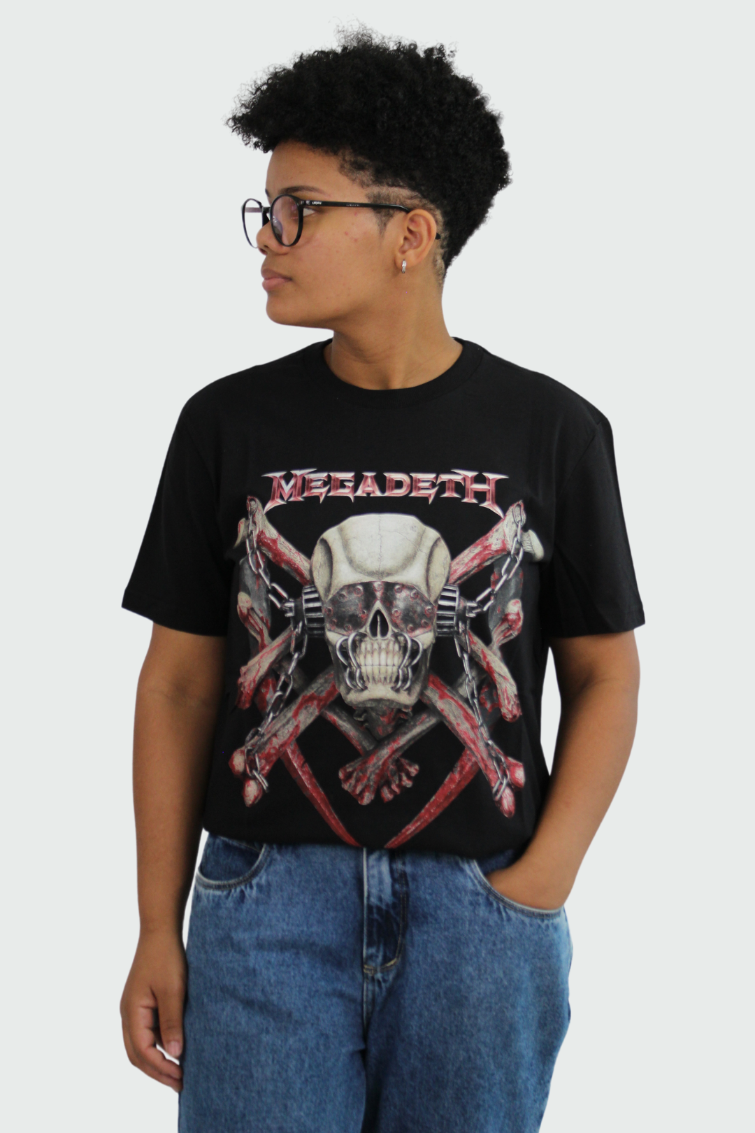 Camiseta Manga Curta Megadeth Killing Is My Business