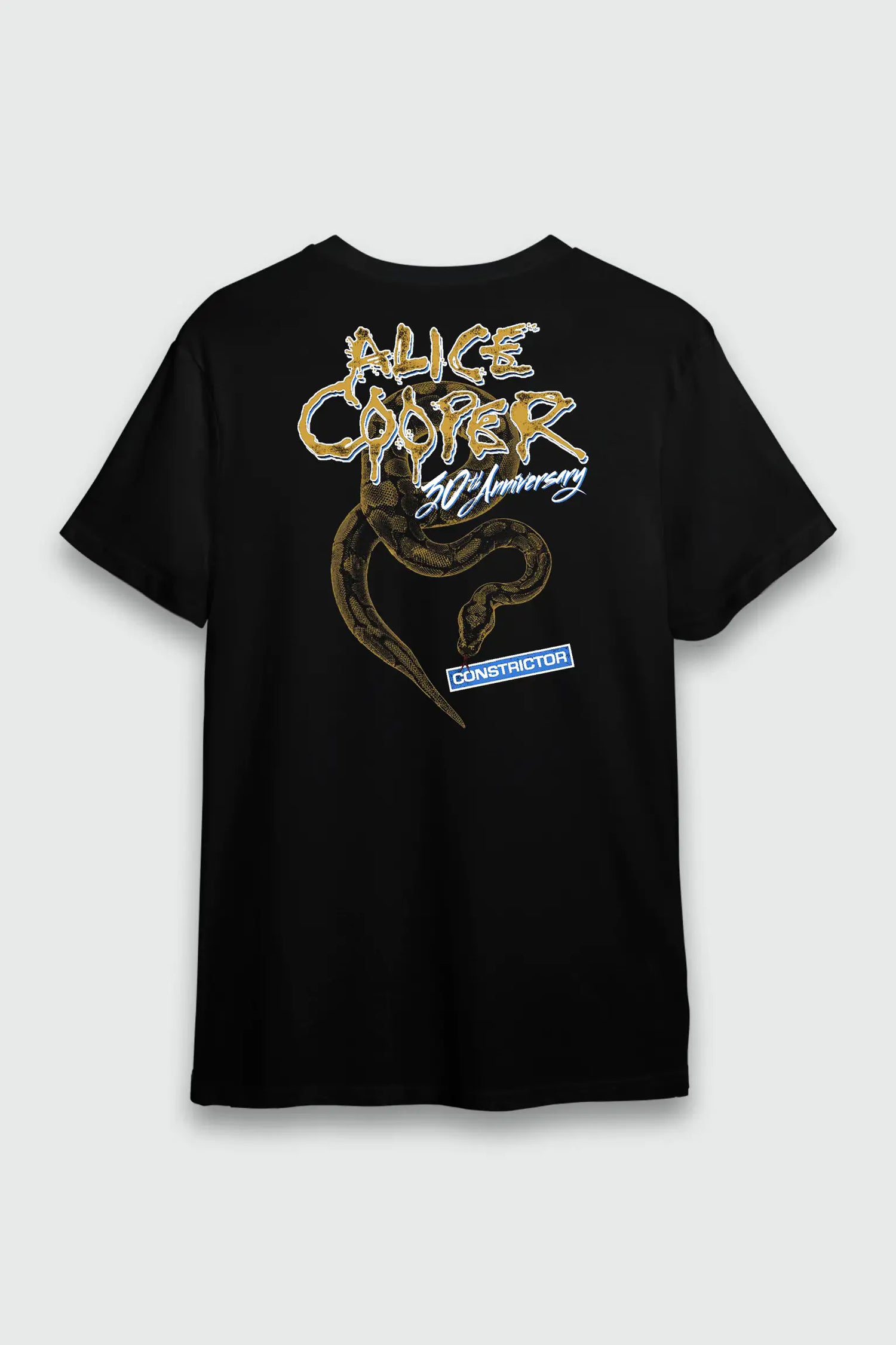 Camiseta Manga Curta Alice Cooper Constrictor