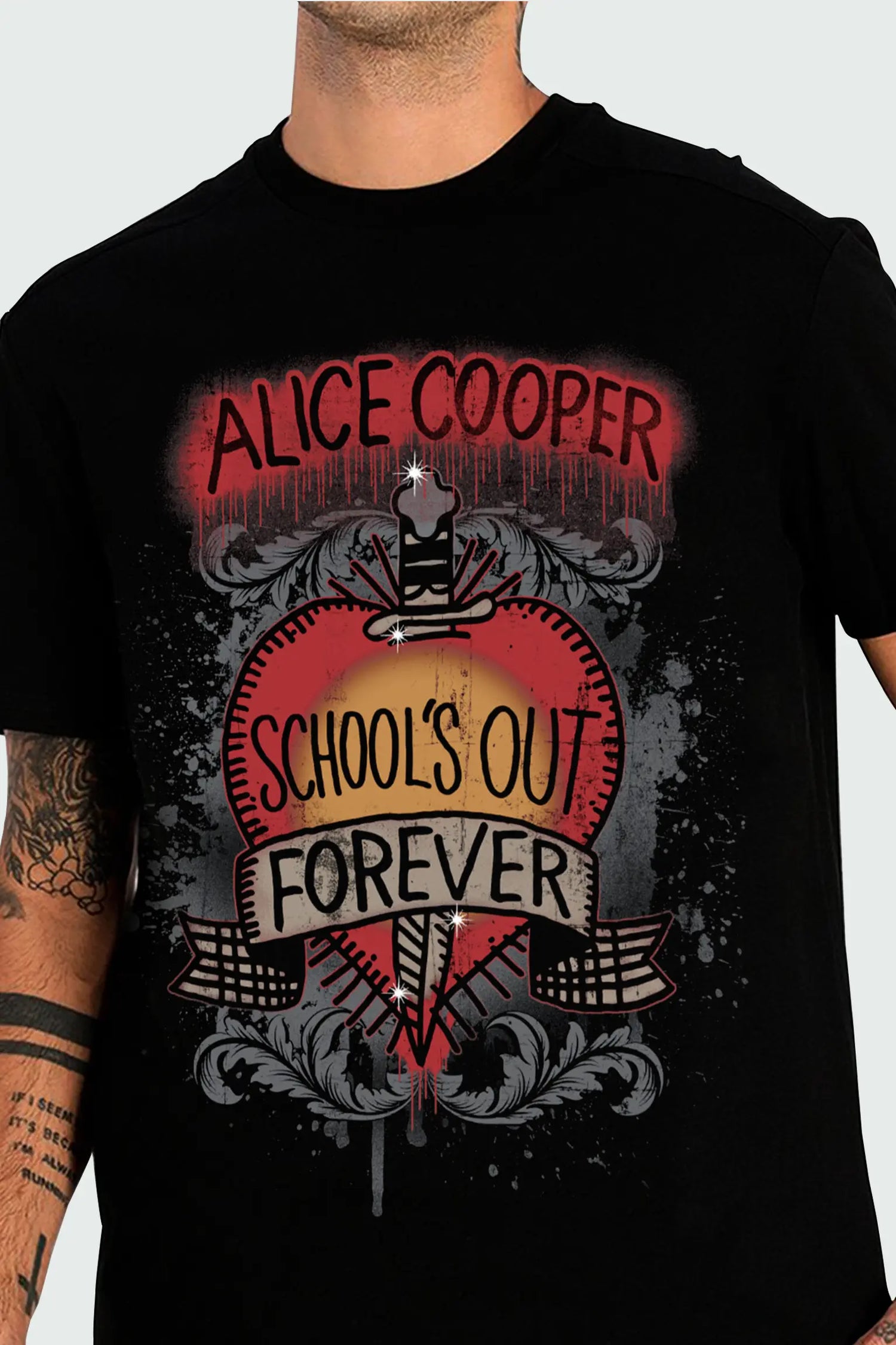 Camiseta Manga Curta Alice Cooper School’s Out