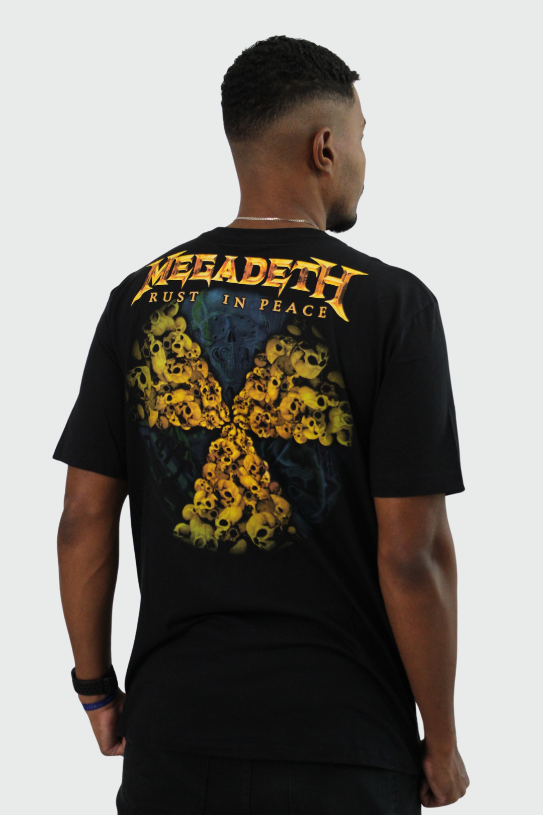 Camiseta Manga Curta Megadeth Rust In Peace