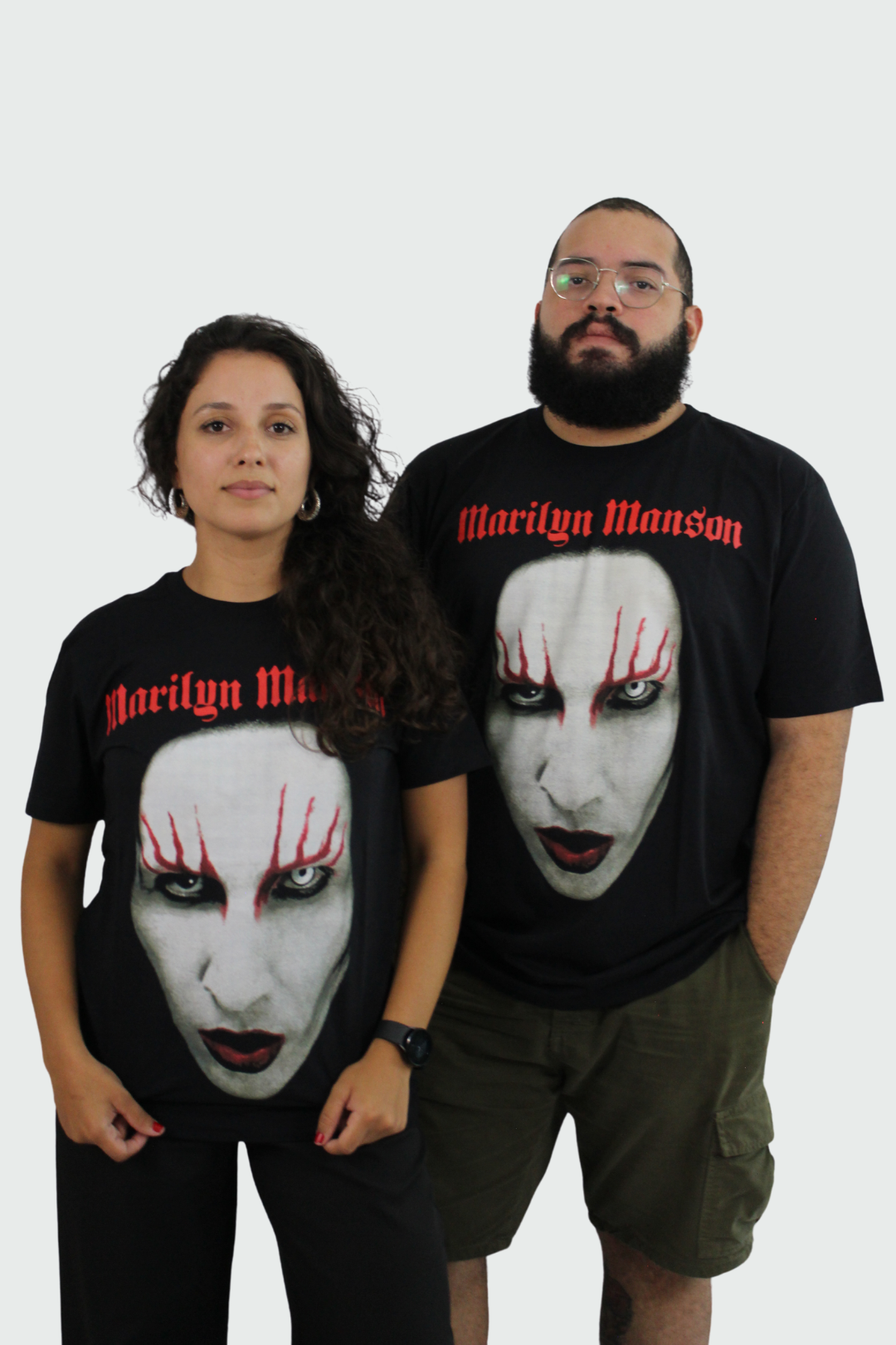 Camiseta Manga Curta Marilyn Manson Self