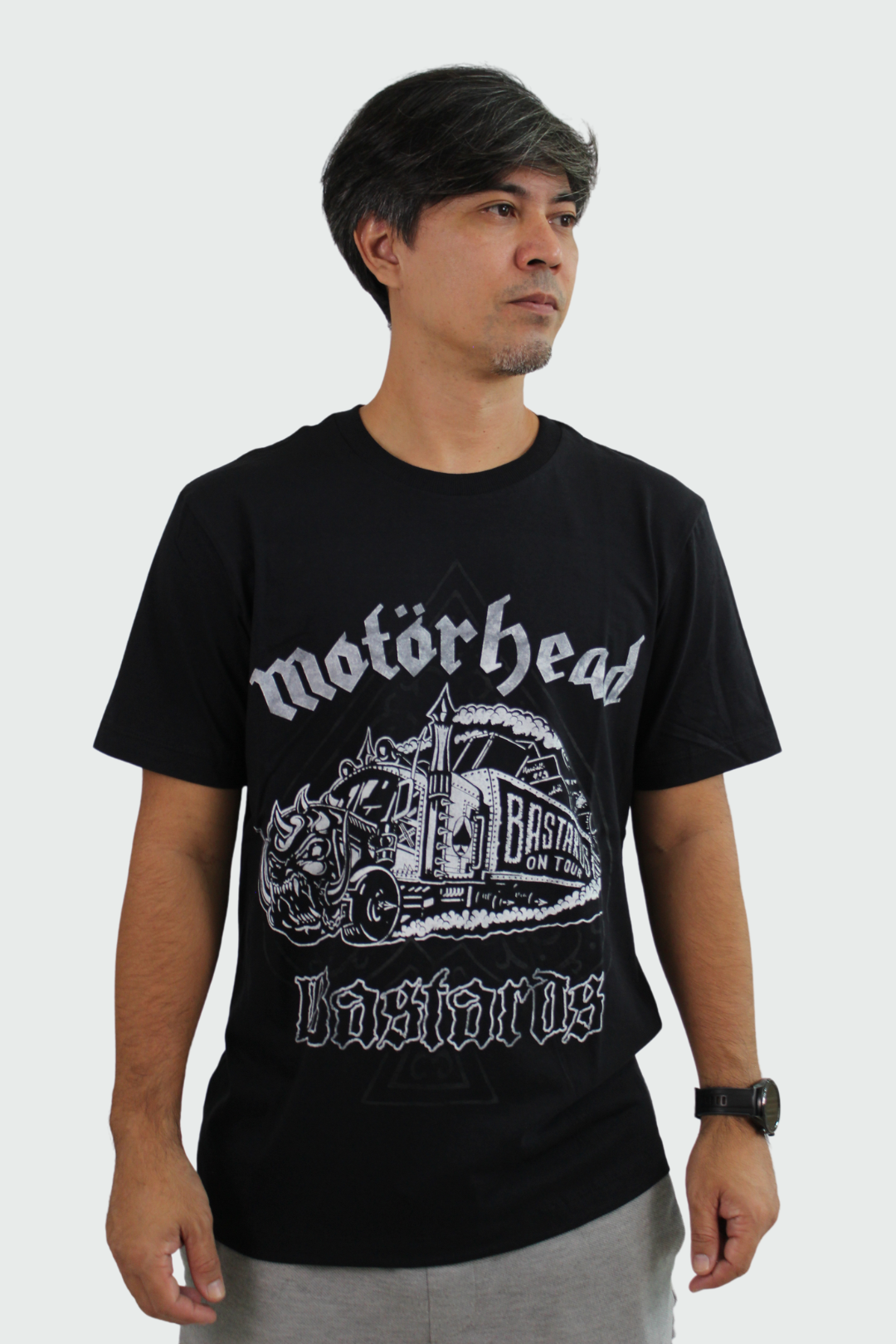 Camiseta Manga Curta Motörhead Bastards Train