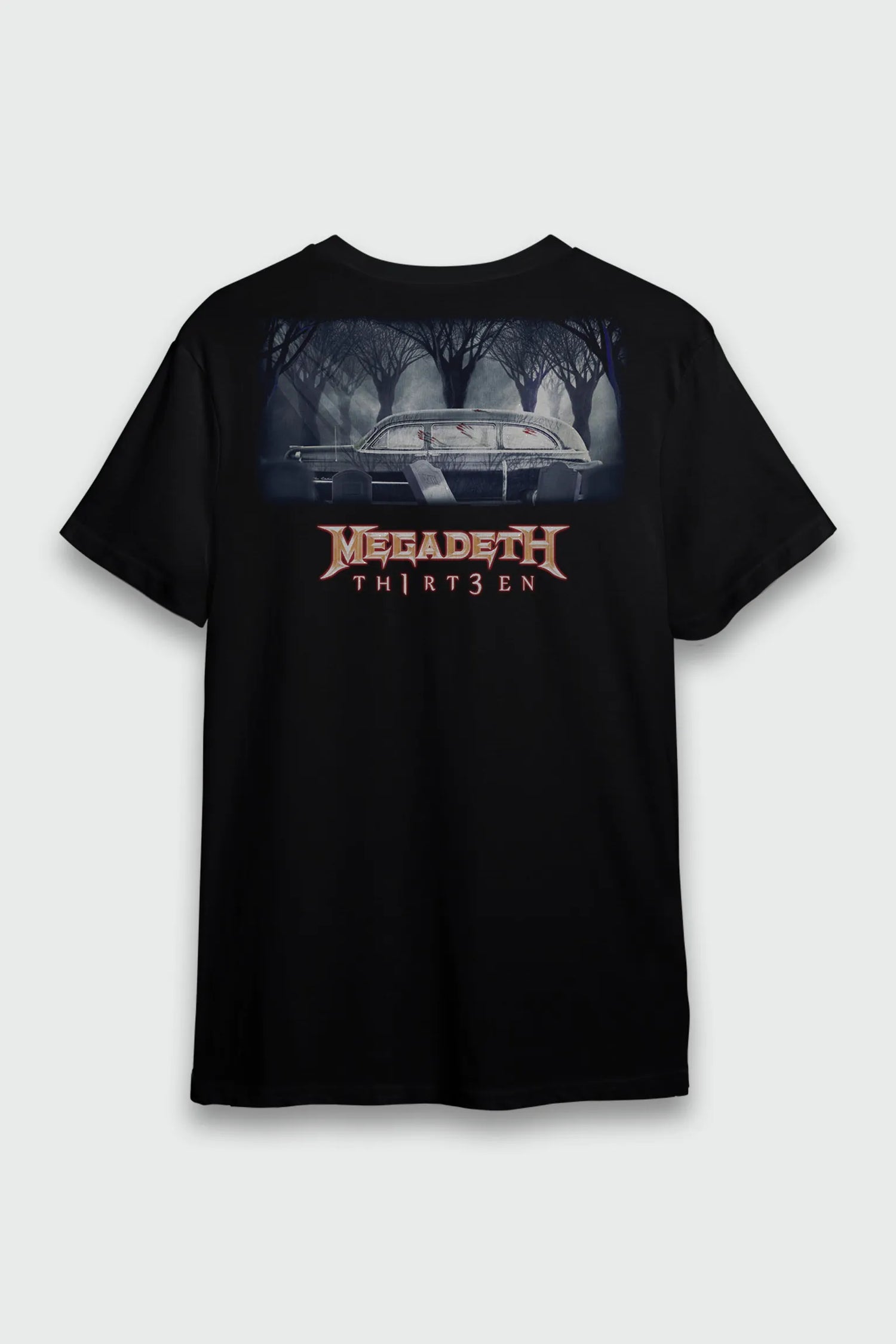 Camiseta Manga Curta Megadeth Zombie Thirteen