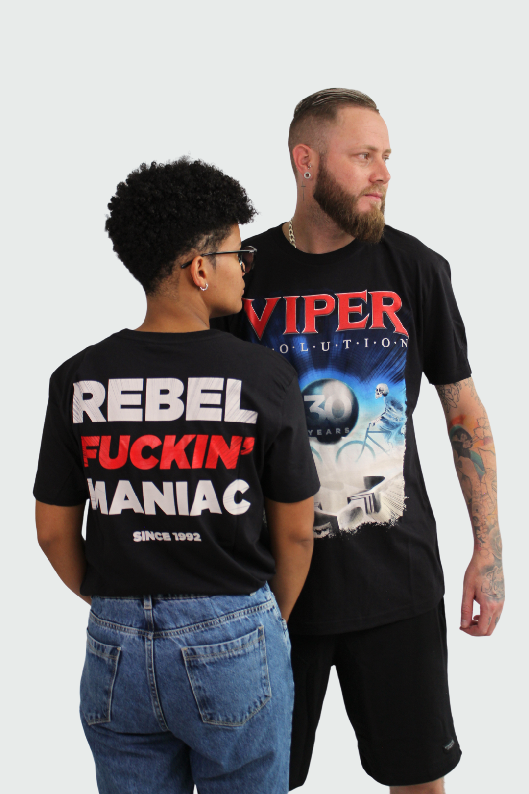 Camiseta Manga Curta Viper Evolution 30 anos