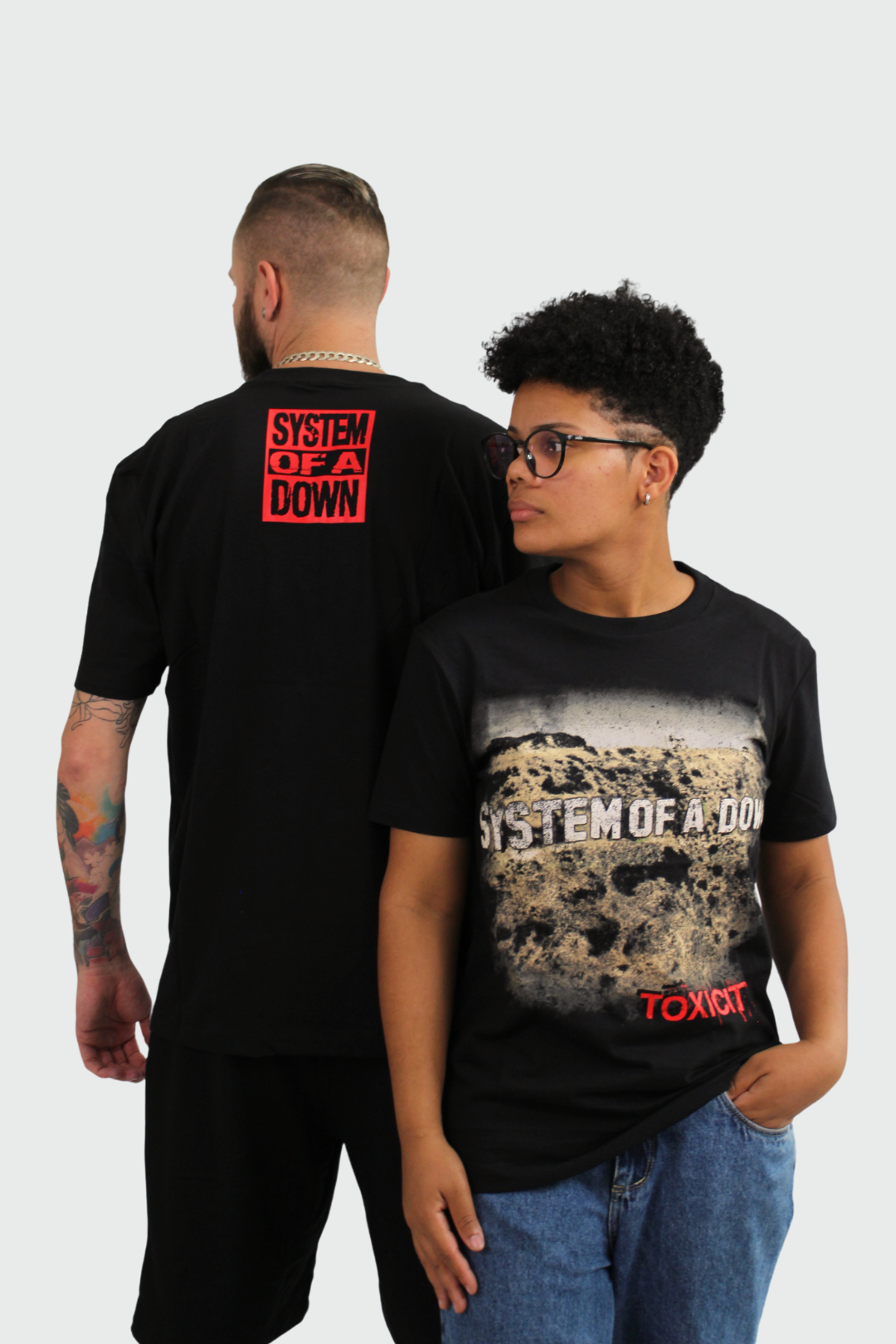 Camiseta Manga Curta System Of A Down Toxicity