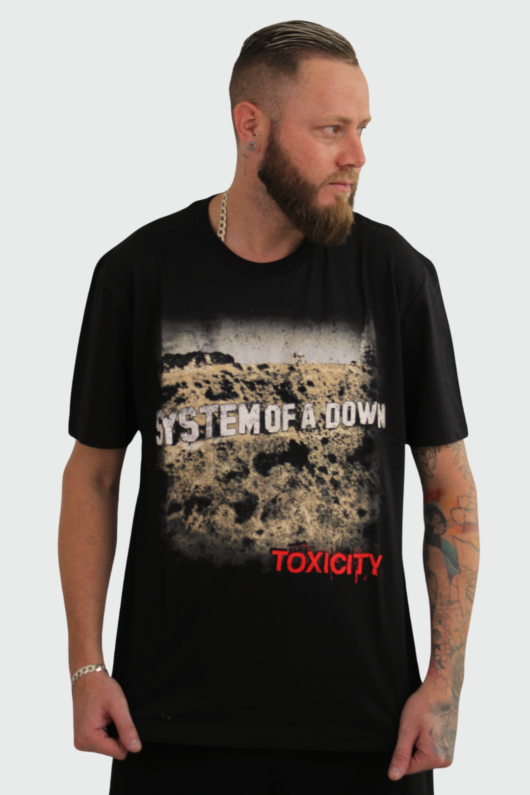 Camiseta Manga Curta System Of A Down Toxicity