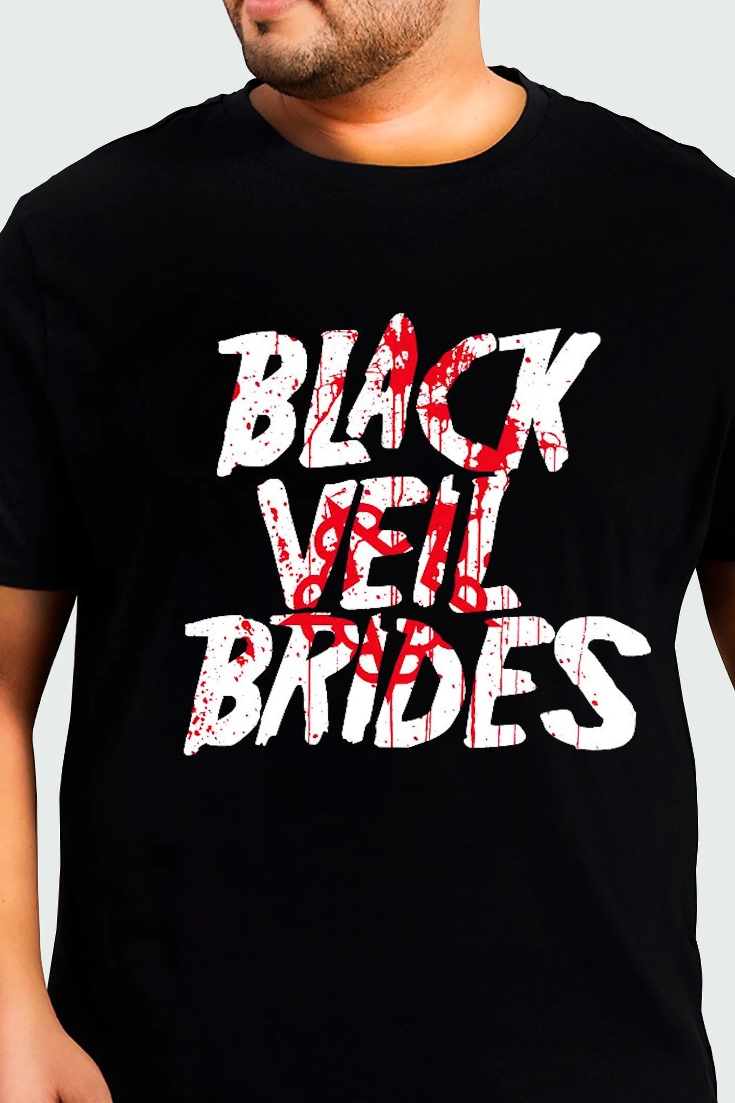 Camiseta Manga Curta Black Veil Brides Saint Of The Blood