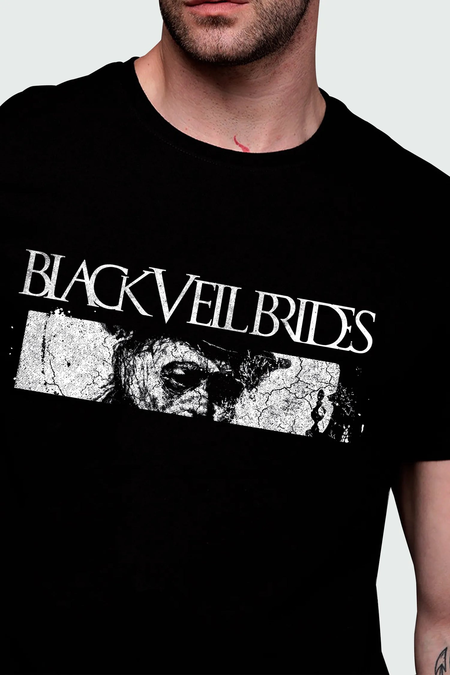 Camiseta Manga Curta Black Veil Brides The Phantom