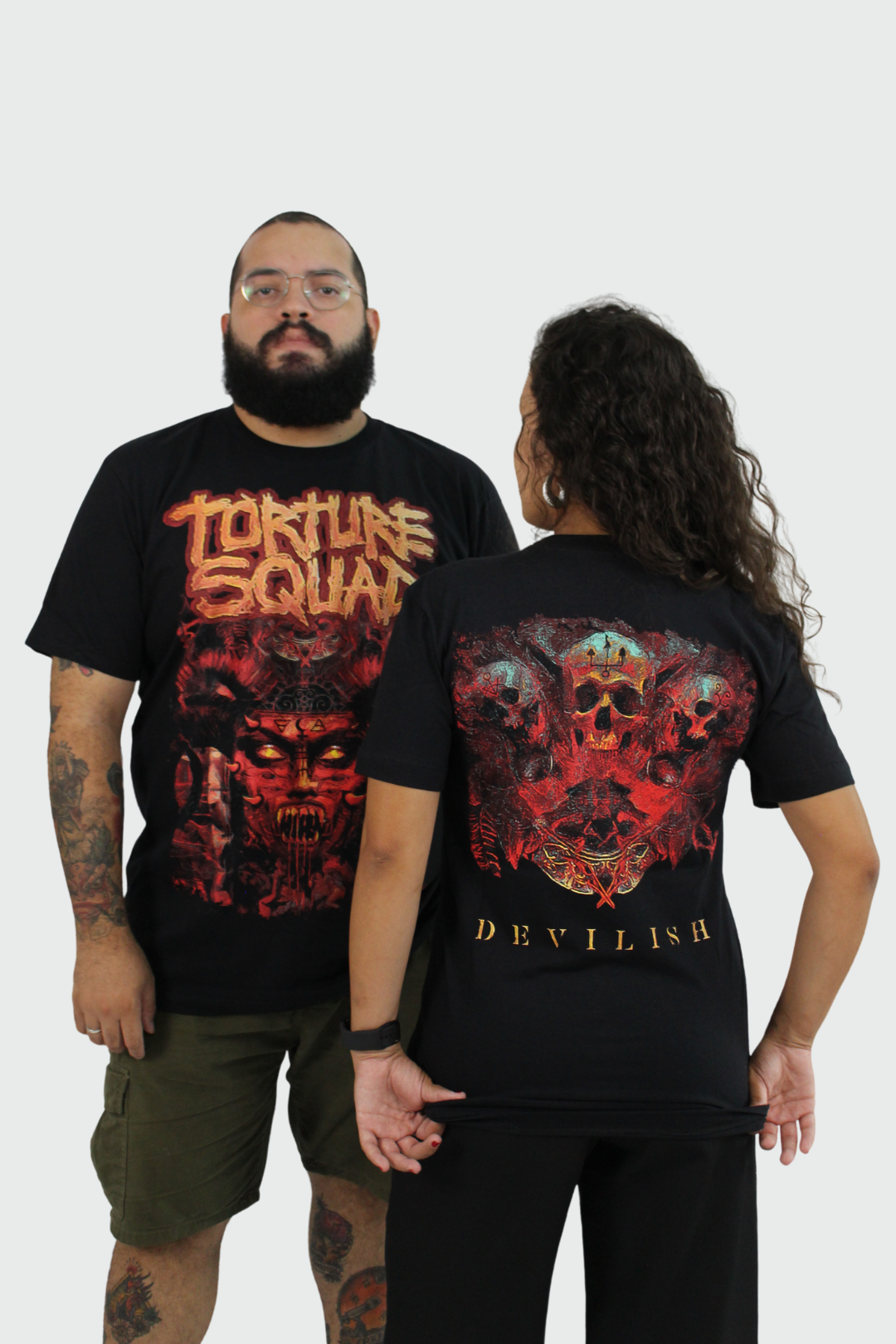 Camiseta Manga Curta Torture Squad Devilish