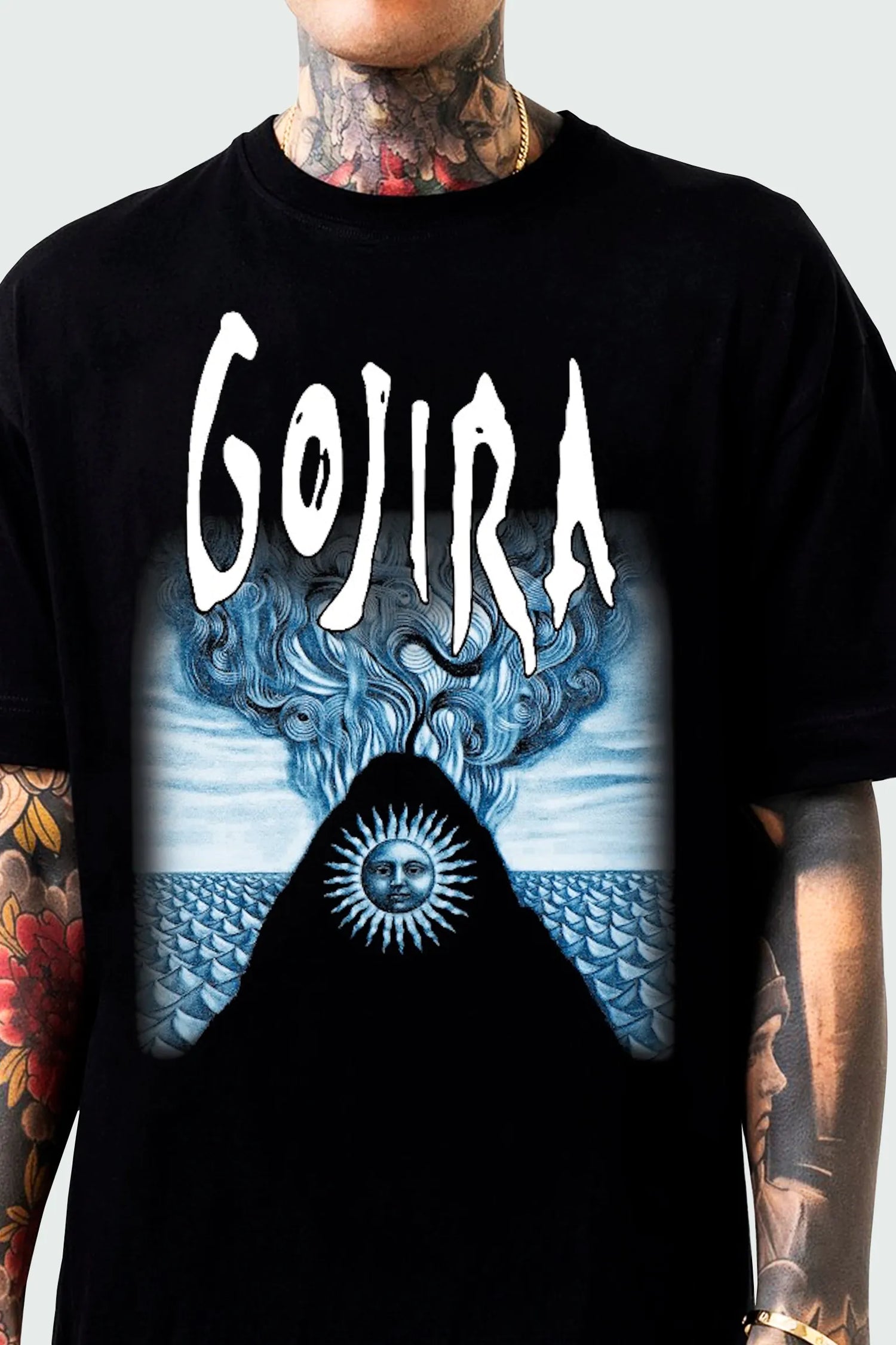 Camiseta Manga Curta Gojira Magma