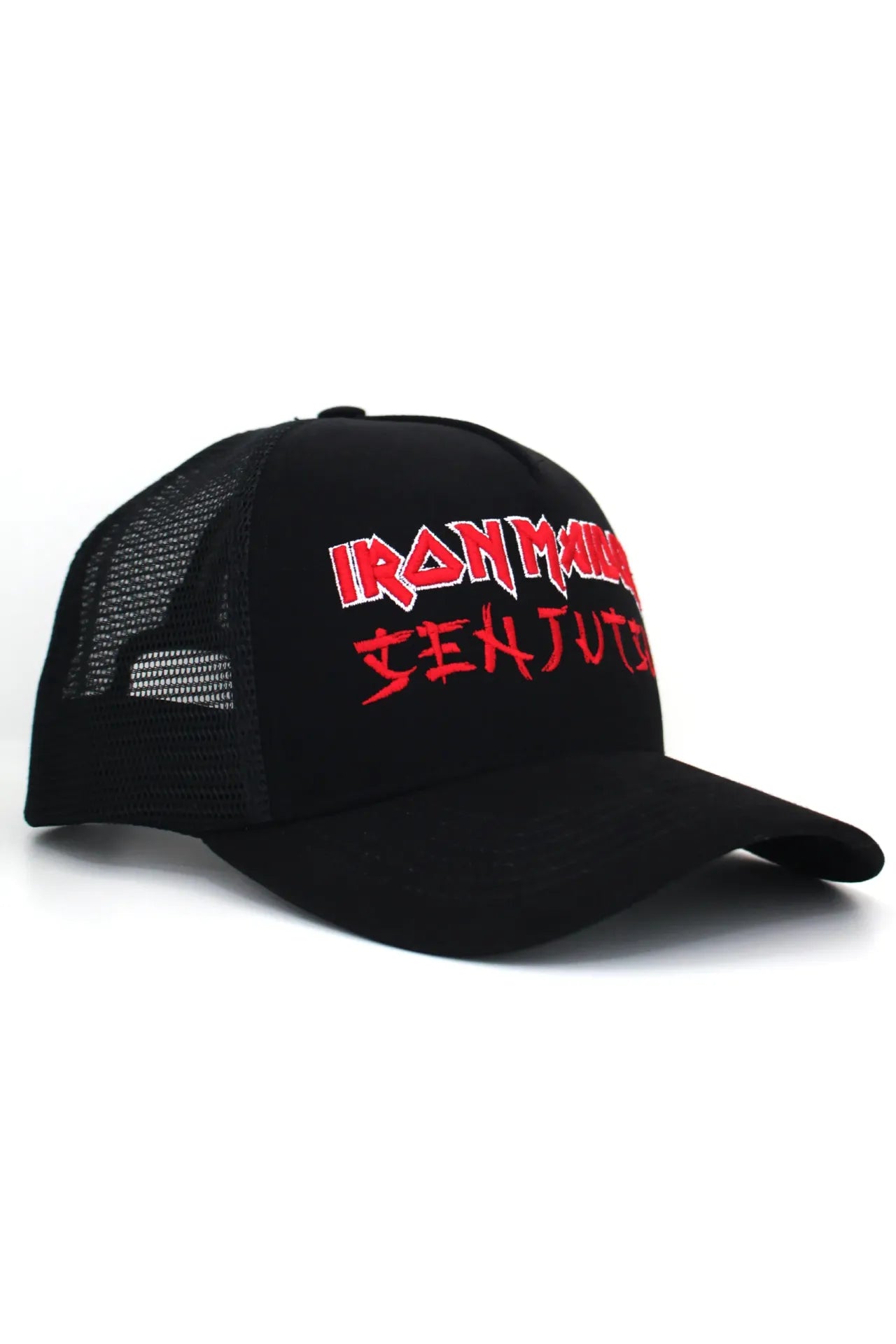 Boné Trucker Bordado Iron Maiden Senjutsu