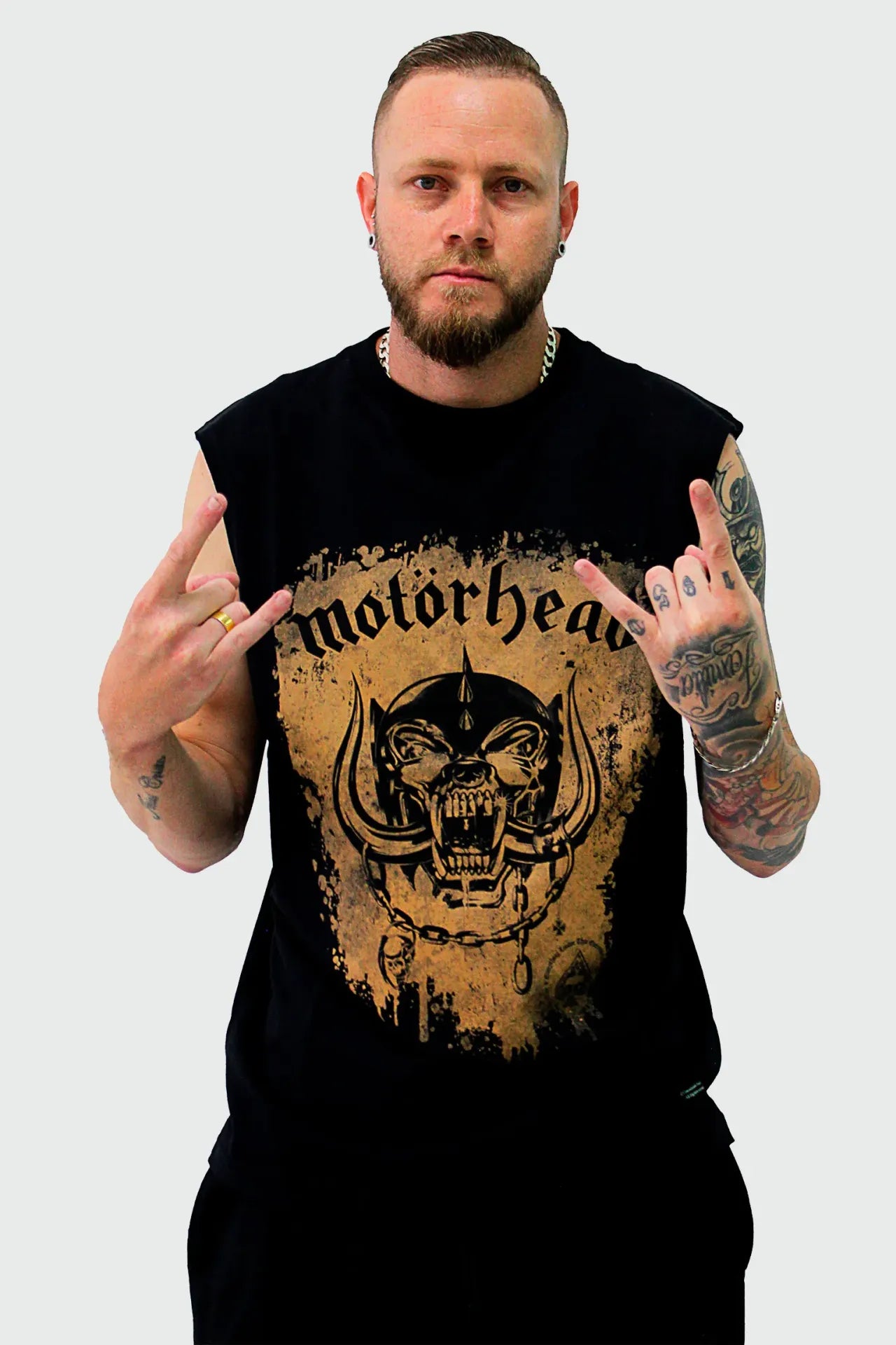 Camiseta Regata Slim Motörhead Everything Louder Than Everything Else