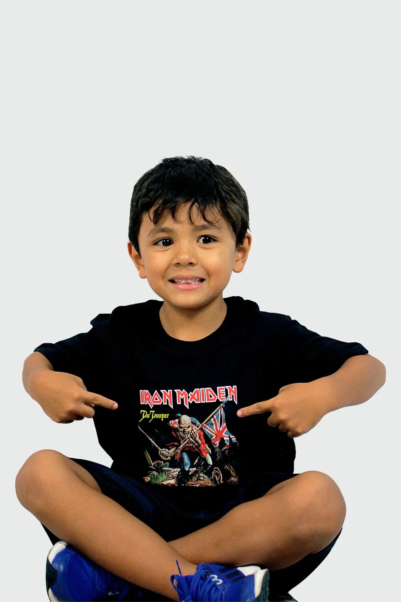 Camiseta Infantil Iron Maiden The Trooper