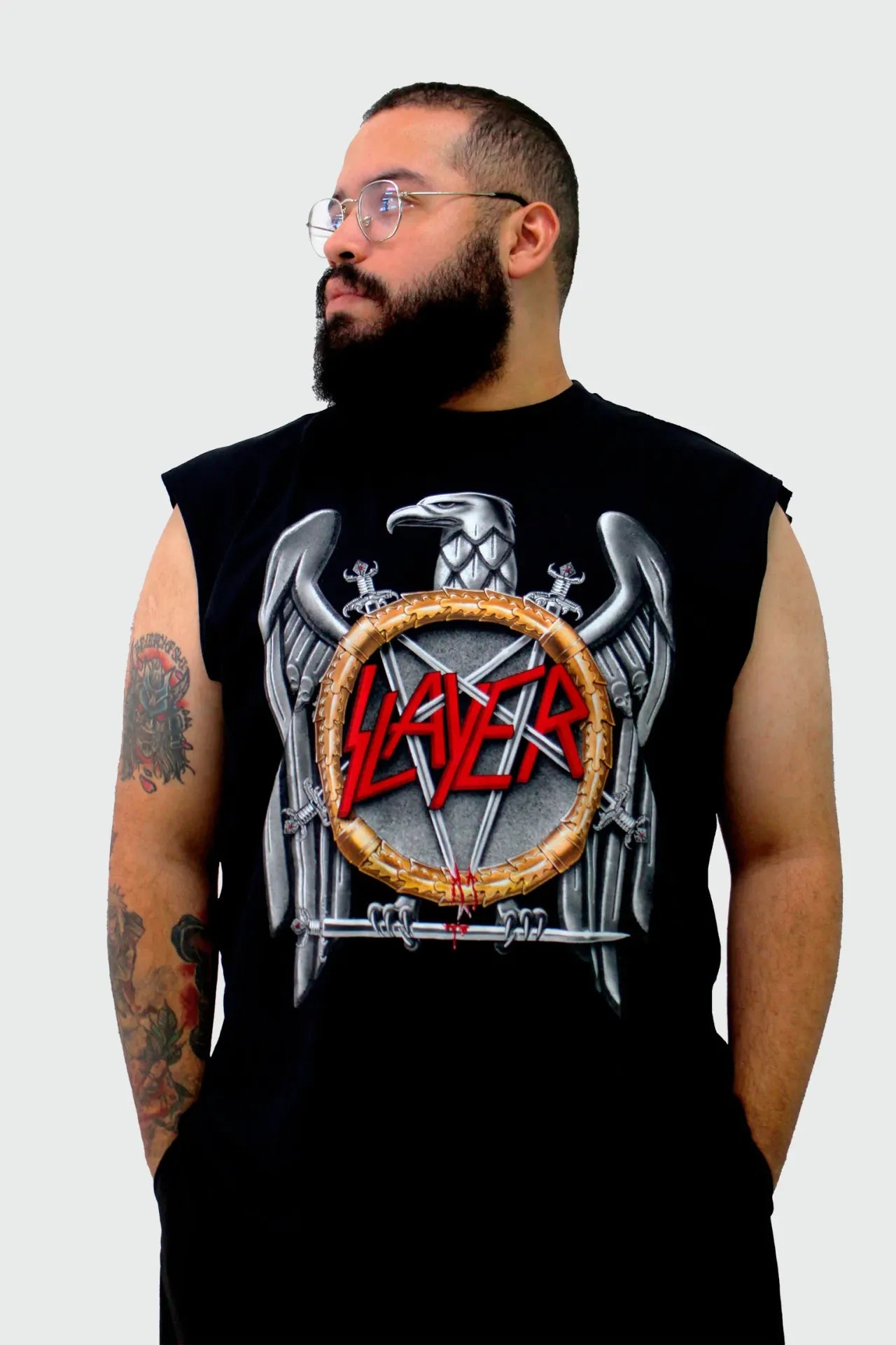 Camiseta Regata Slim Slayer Reign In Blood