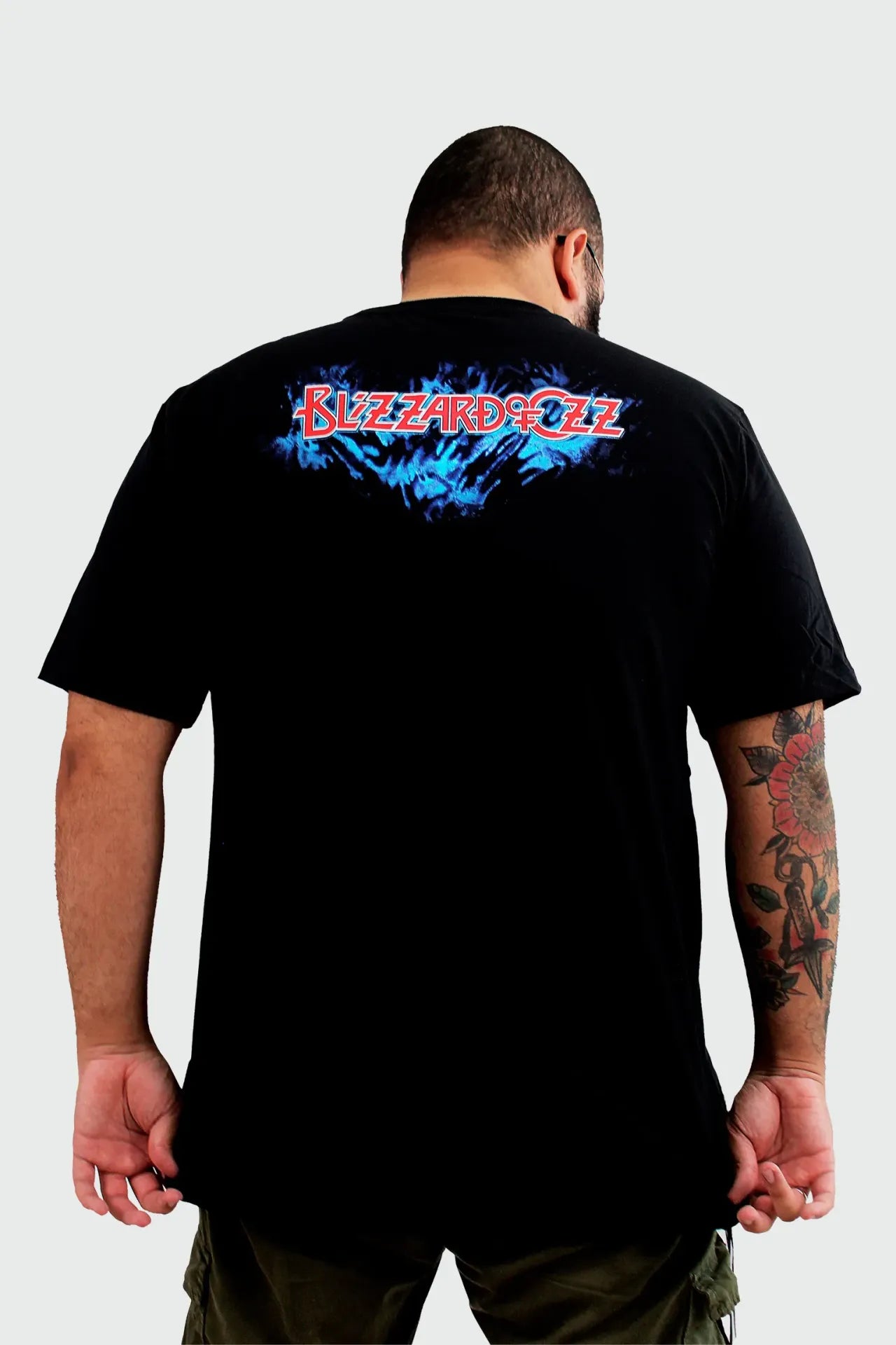 Camiseta Manga Curta Ozzy Osbourne Blizzard Of Ozz