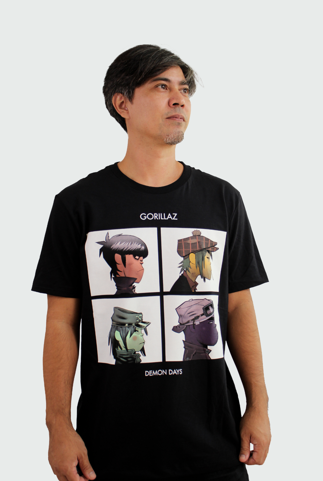 Camiseta Manga Curta Gorillaz Demon Days