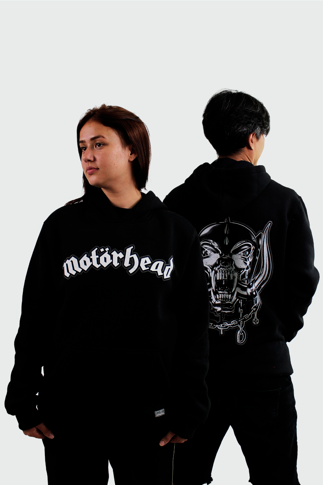 Moletom Fechado Motorhead Black & Silver