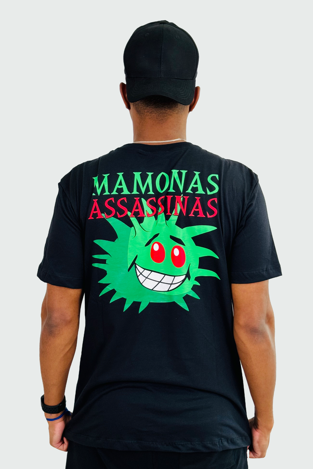 Camiseta Manga Curta Mamonas Assassinas Pelados em Santos