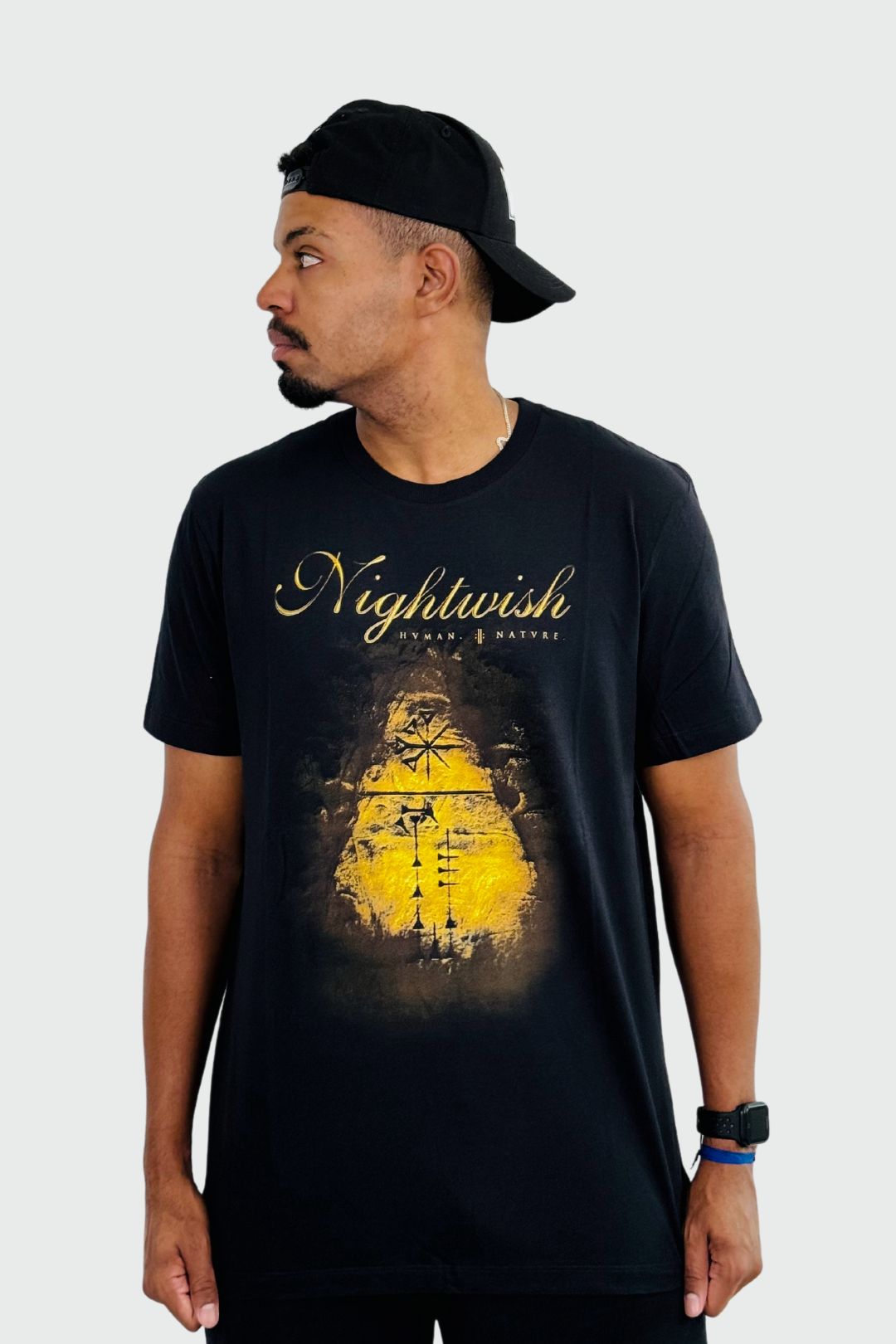 Camiseta Manga Curta Nightwish Hvman :II: Natvre LA Tour 2022