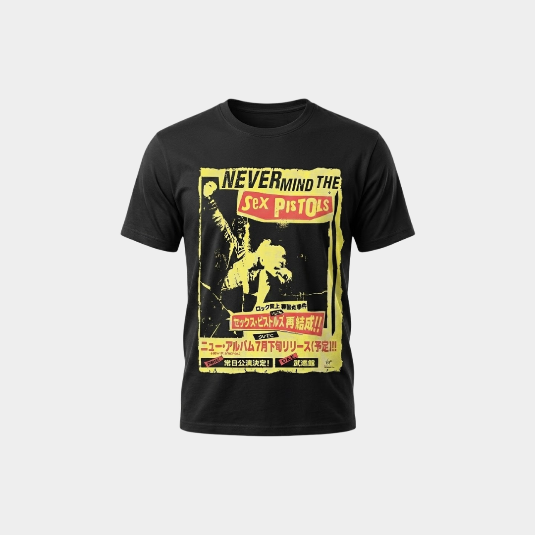 Camiseta Sex Pistols Never Mind