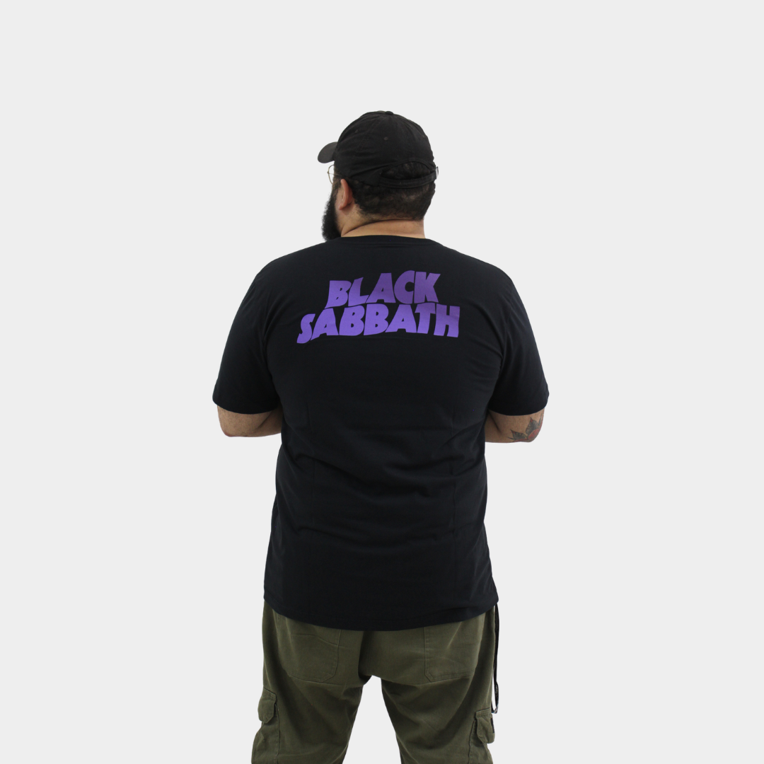 Camiseta Black Sabbath Henry Purple