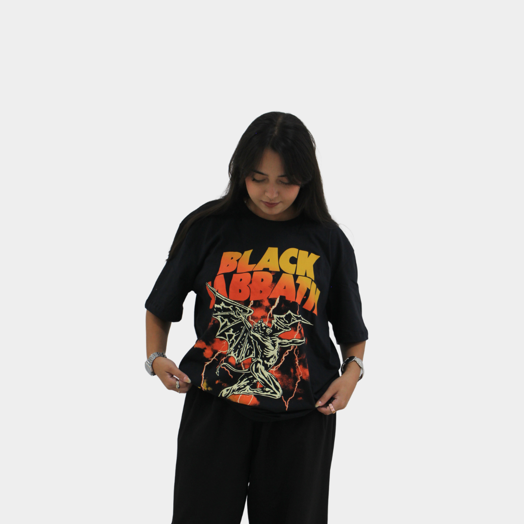 Camiseta Black Sabbath Henry Yellow