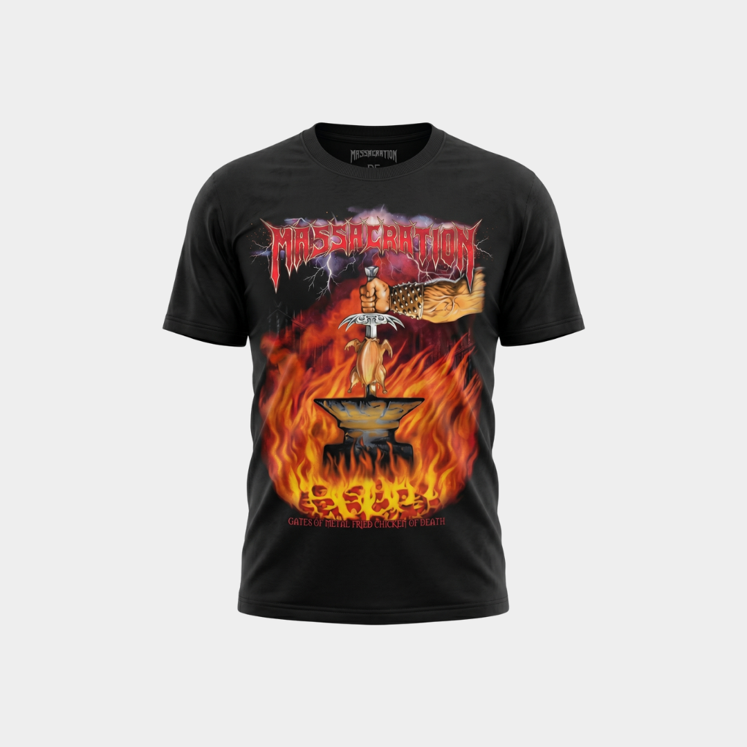 Camiseta Massacration Fried Chicken of Death