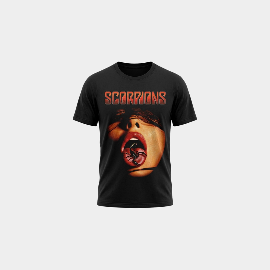 Camiseta Scorpions Scorpion Tongue